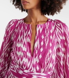 Eres Tornado balloon-sleeve maxi dress