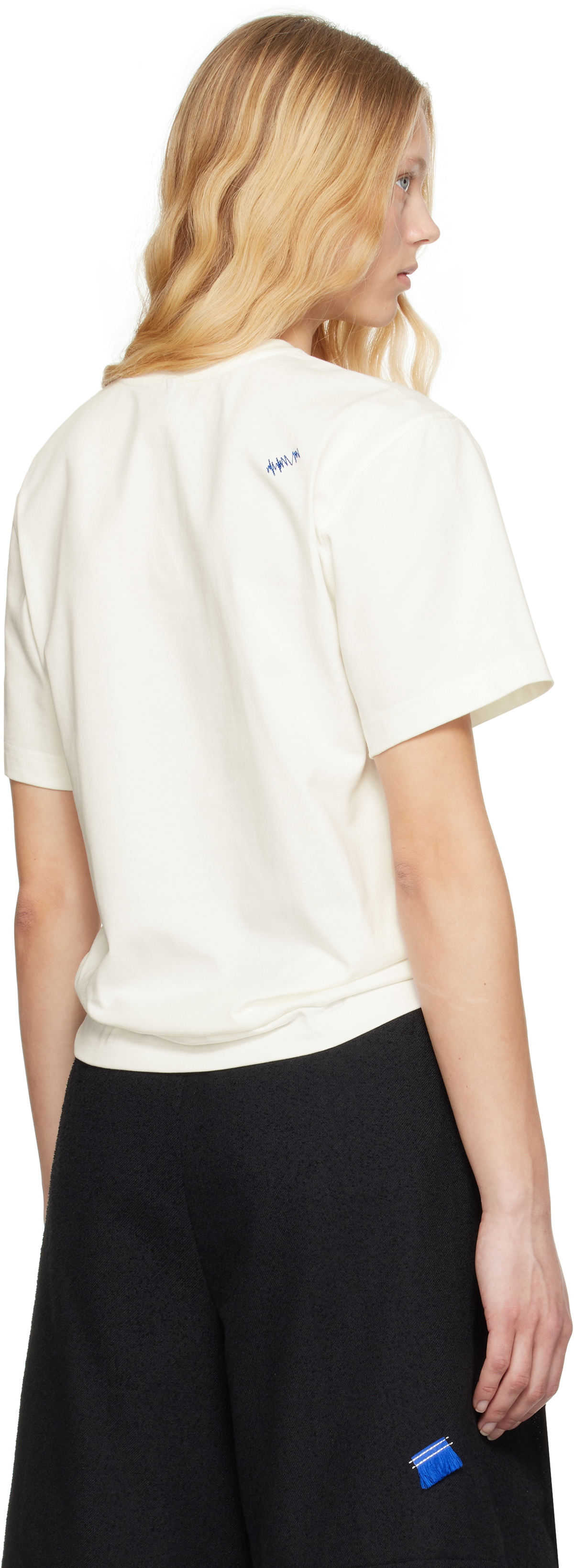 ADERERROR Edca Product. 52 Off white Tシャツ ADER error Off-White Edca Product. 52 T-shirt ADER error