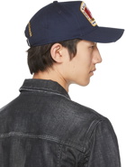 Dsquared2 Navy Canadian Flag Cap