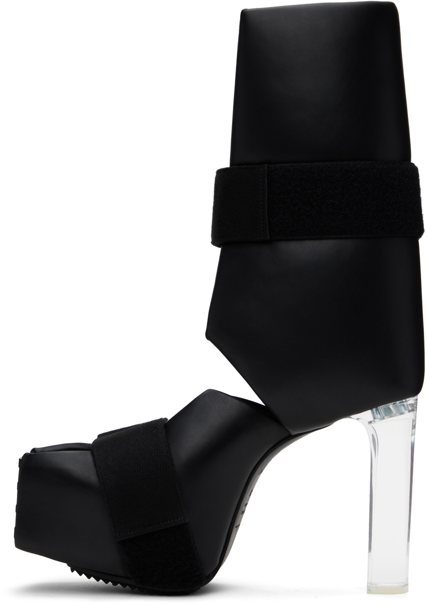 Rick Owens Black Splint Kiss Heels