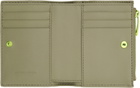 Bottega Veneta Green Cassette Small Bi-Fold Wallet