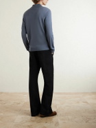 Paul Smith - Merino Wool Zip-Up Cardigan - Gray