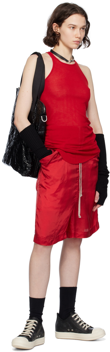 Rick Owens Black Rasato Knit Arm Warmers