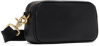 Versace Jeans Couture Black Logo Zip Bag
