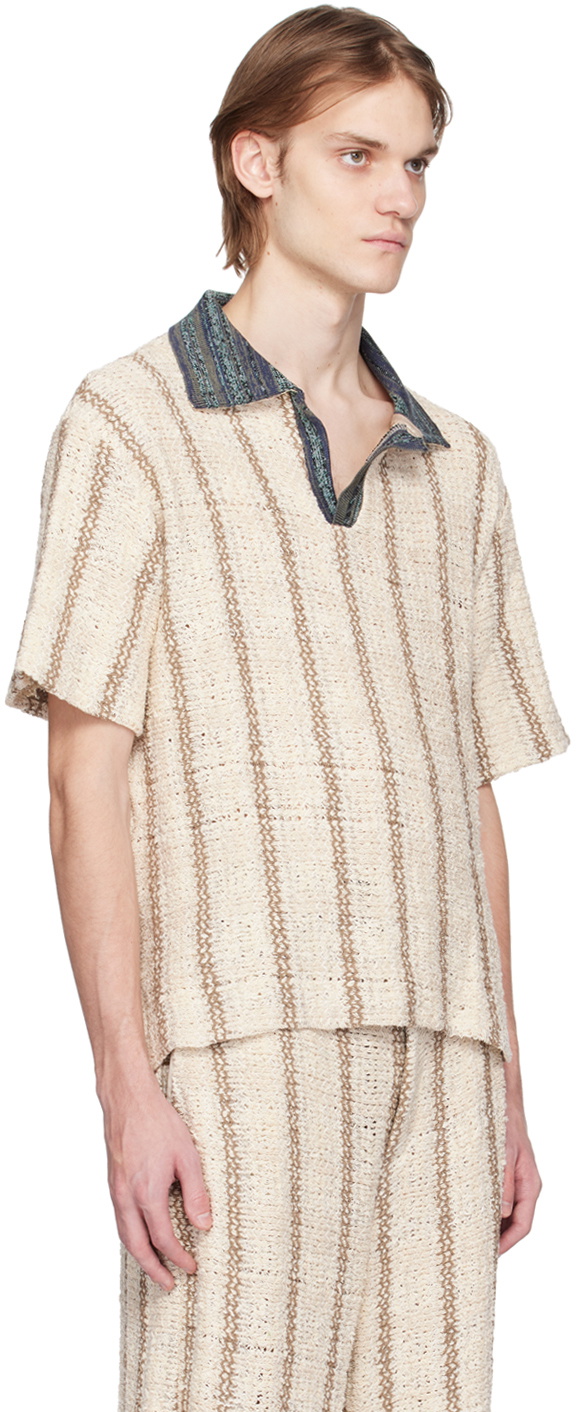 VITELLI SSENSE Exclusive Beige Polo
