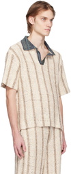 VITELLI SSENSE Exclusive Beige Polo