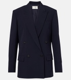 The Row Paden double-breasted virgin wool blazer