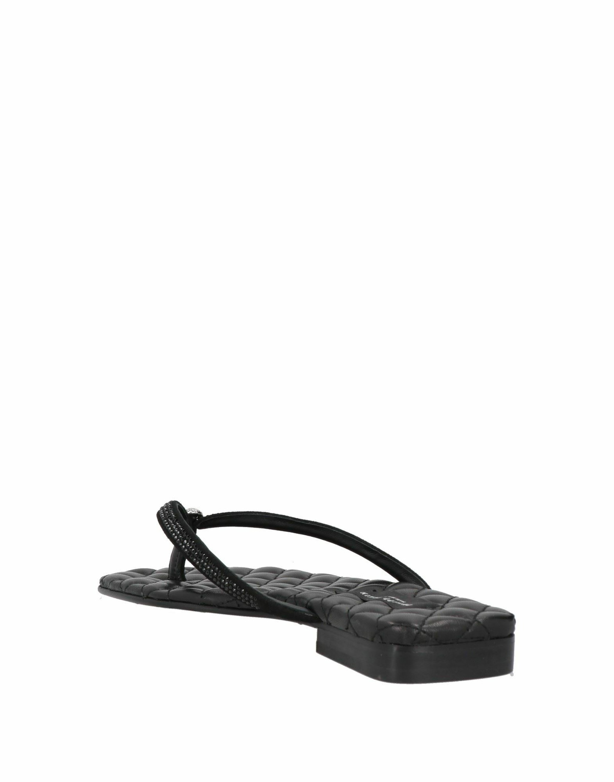 Philipp Plein Womens Thong sandal in Black