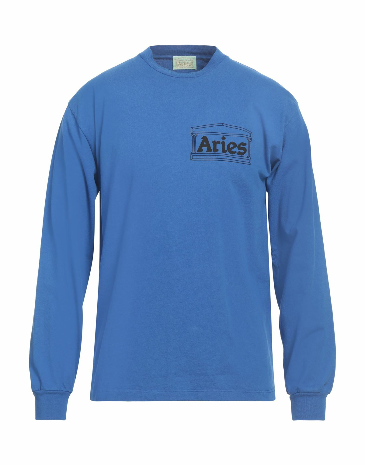 Aries Mens T-shirt in Blue