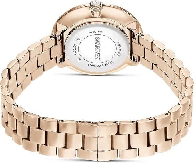 Swarovski Certa Quartz Crystal Silver Dial Ladies Watch 5673013