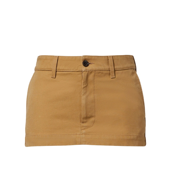 Photo: Balenciaga Cotton miniskirt