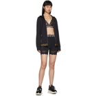 Versace Underwear Black Cycling Shorts