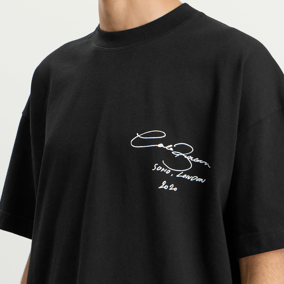 Cole Buxton Men's Signature T-Shirt in Black