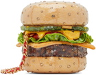 Moschino Brown 'The Diner' Hamburger Bag