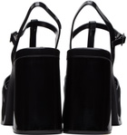 Melissa Black Party Heels