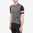 Rapha Men's Pro Team Training Jersey in Carbon Grey/Black/Pink