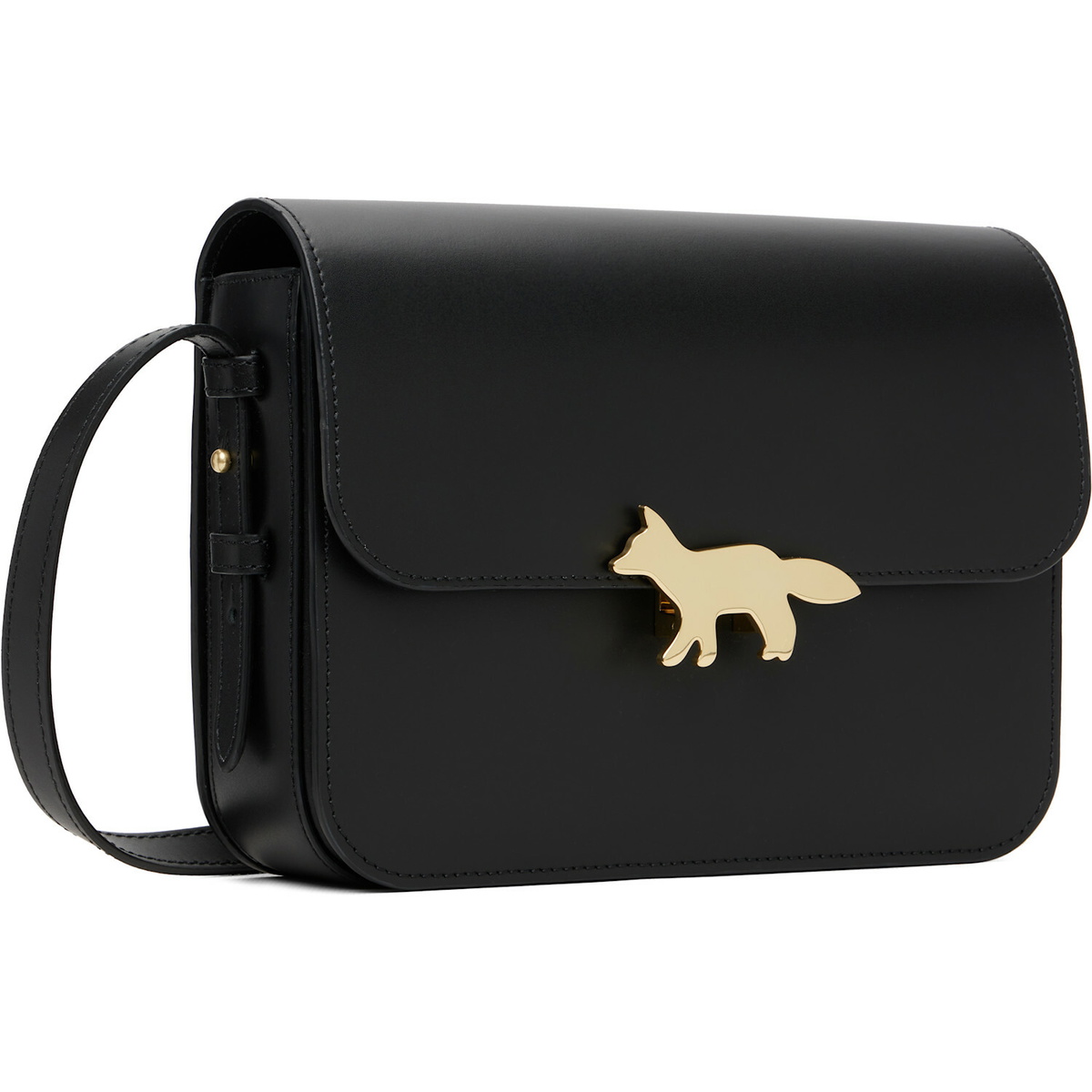 Maison Kitsuné Black Edie Bag