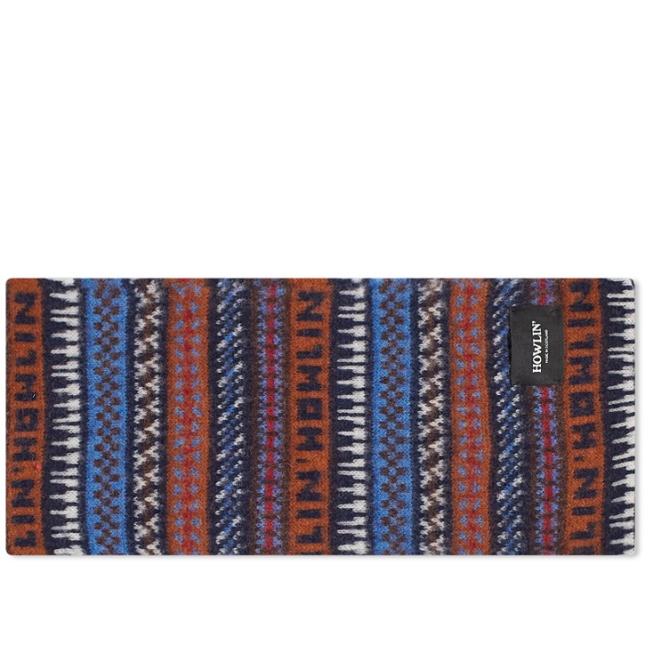 Photo: Howlin by Morrison Men's Howlin' Piano Scarf in Navy