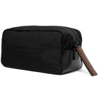 Berluti - Scritto Leather-Trimmed Nylon Wash Bag - Men - Black