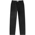 Studio Nicholson Men's Bill Narrow Leg Twill Pant in Black