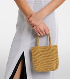 The Row Cecily Small metallic-effect tote bag