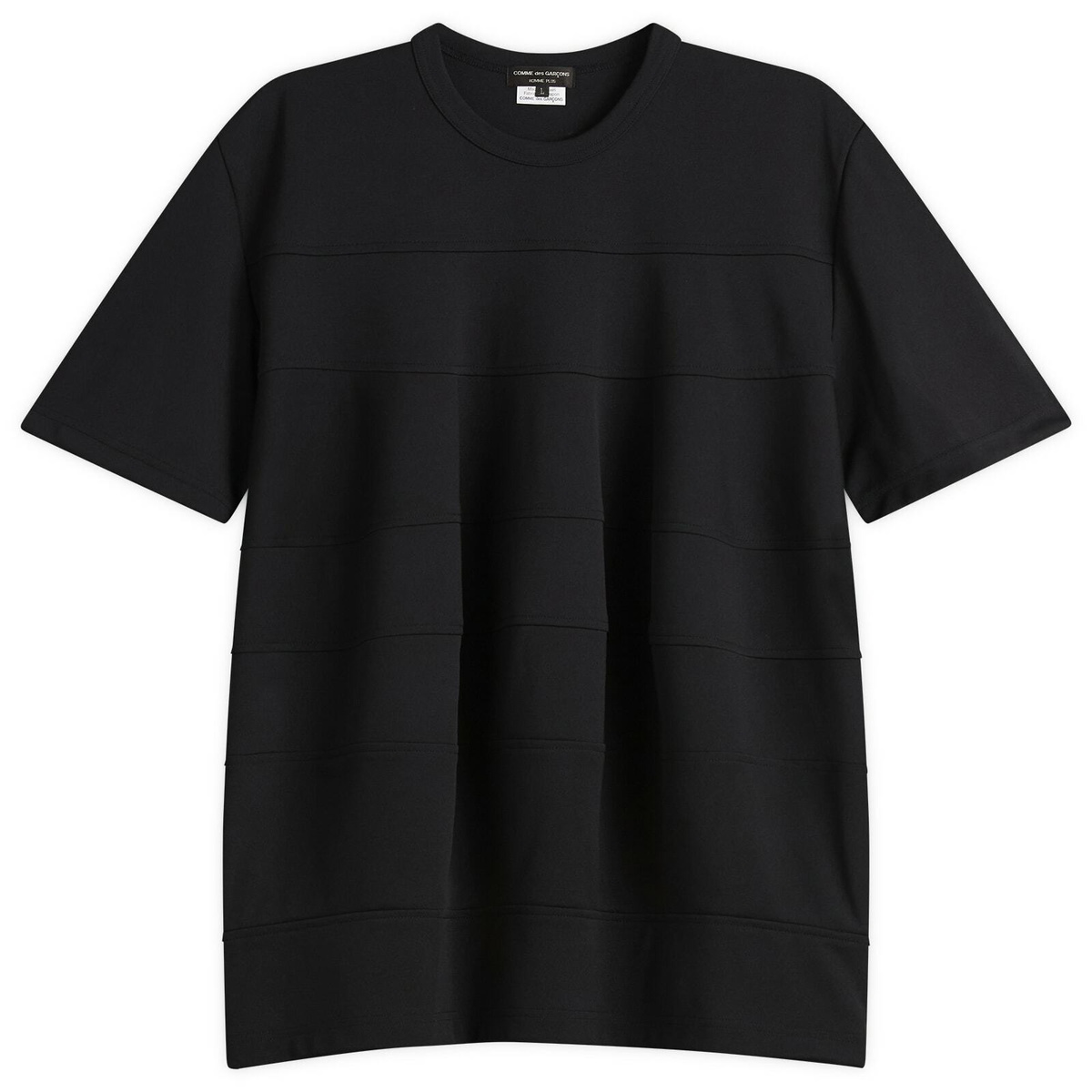 Comme des Garçons Homme Plus Men's Zip Short Sleeve T-Shirt in