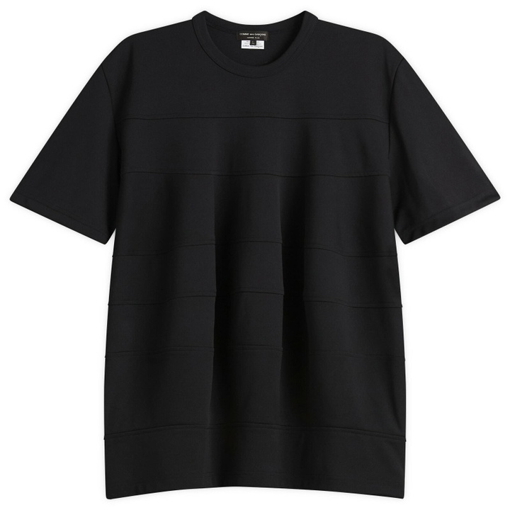 Photo: Comme des Garçons Homme Plus Men's Smooth Thick T-Shirt in Black