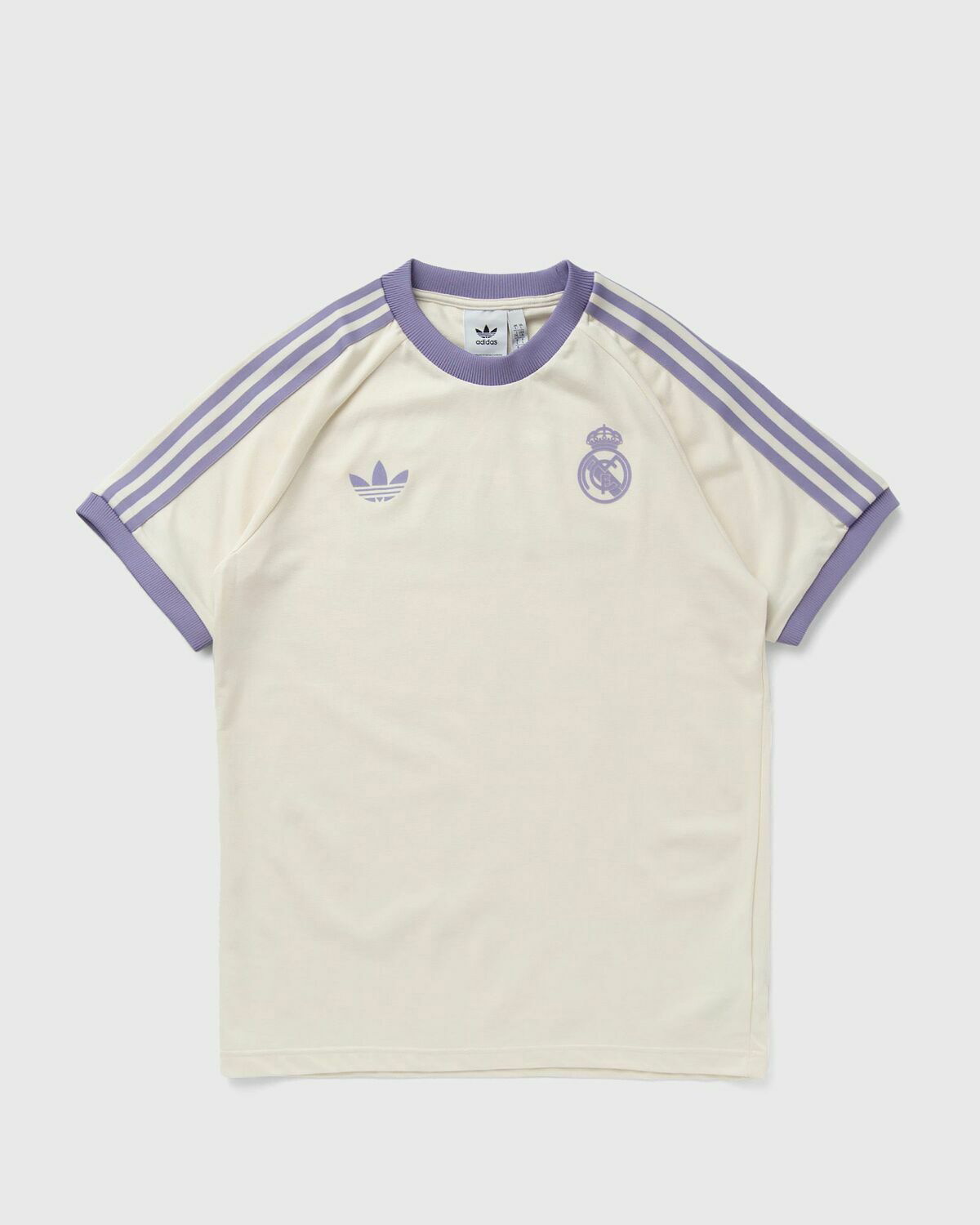 Adidas Real Madrid Adicolor Classics T-Shirt White Mens