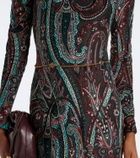 Etro Embellished chain belt