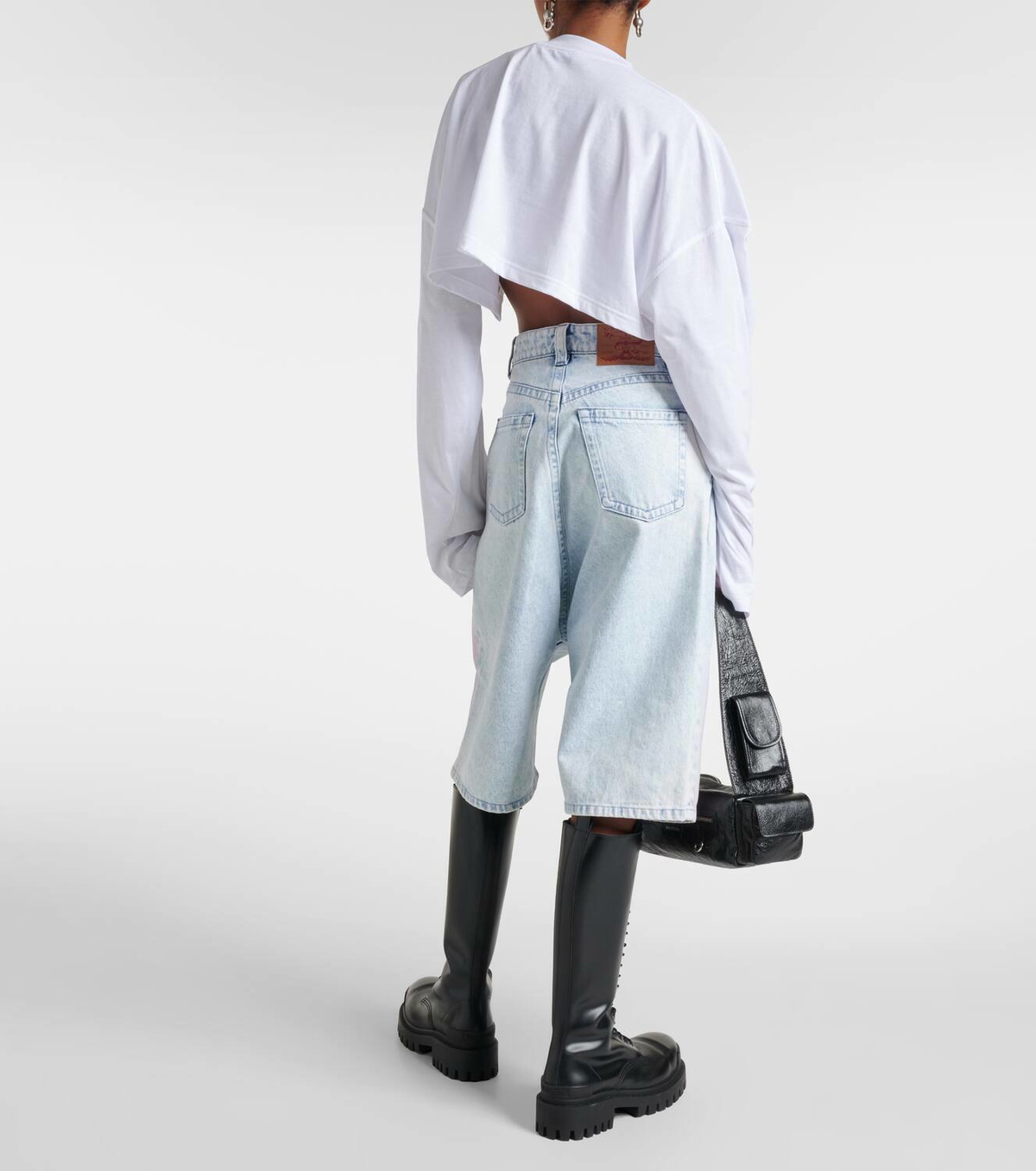 Y/Project Denim Bermuda shorts
