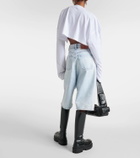 Y/Project Denim Bermuda shorts