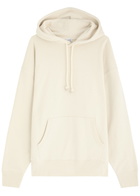Loewe Anagram Hooded Cotton Sweatshirt Cream