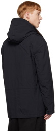 Juun.J Black Detachable Hood Jacket