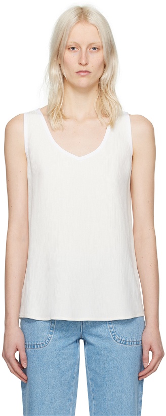Photo: A.P.C. Off-White Lucy Tank Top