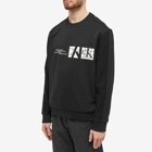 Calvin Klein Men's Urban Multi Graphic Crew Sweat in Black