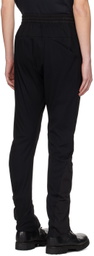 DEVOA Black Slim Trousers