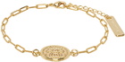 BAPE Gold Baby Milo Bracelet