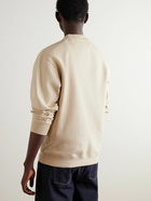 Jacquemus - Logo-Appliquéd Cotton-Jersey Sweatshirt - Neutrals