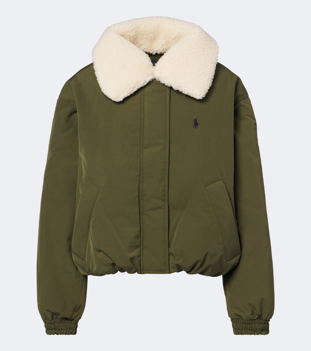 Polo Ralph Lauren Teddy-trimmed technical down jacket