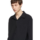 N.Hoolywood Black Cotton Shirt