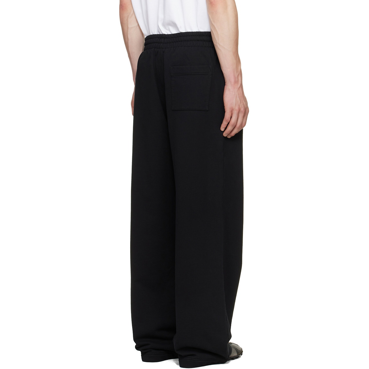 Casablanca Black Embroidered Classic Sweatpants