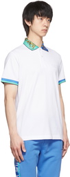 Versace Jeans Couture White Cotton Polo