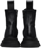 Julius Black Double-Sole Combat Boots