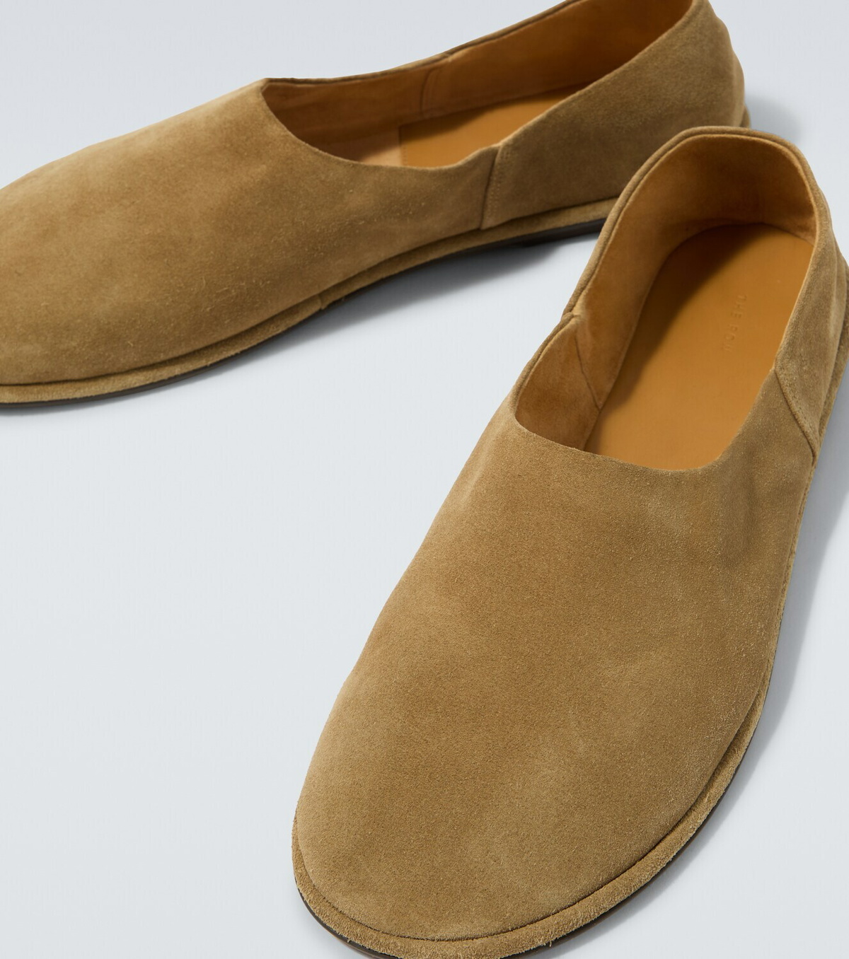 The Row Canal suede loafers