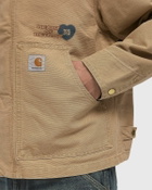 Carhartt WIP OG Arcan Graphic Jacket Brown Mens Coat