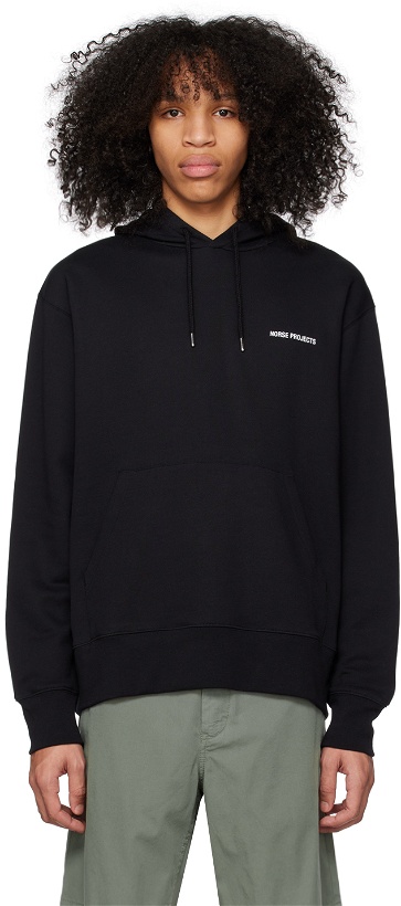 Photo: NORSE PROJECTS Black Arne Hoodie