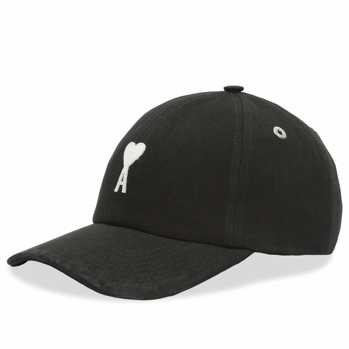 AMI Paris Men's Fine Corduroy Velvet Cap in Anthracite AMI