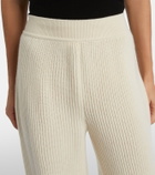 Loro Piana Juniper ribbed-knit cashmere sweatpants
