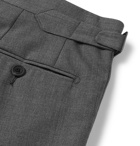 Thom Sweeney - Dark-Grey Slim-Fit Wool Suit Trousers - Dark gray