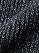 Armor Lux - Ribbed Wool-Blend Sweater - Blue